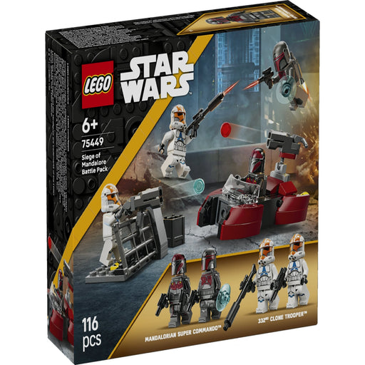 Lego 75449 Star Wars Siege Of Mandalore Battle Pack (116 Pieces)-Construction-LEGO-Toycra
