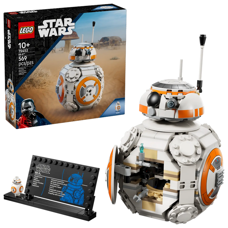 Lego 75452 Star Wars BB-8 Astromech Droid (569 Pieces)