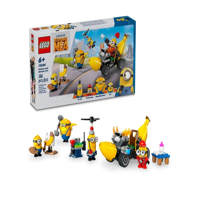 Lego 75580 Despicable Me Minions And Banana Car (136 Pieces)