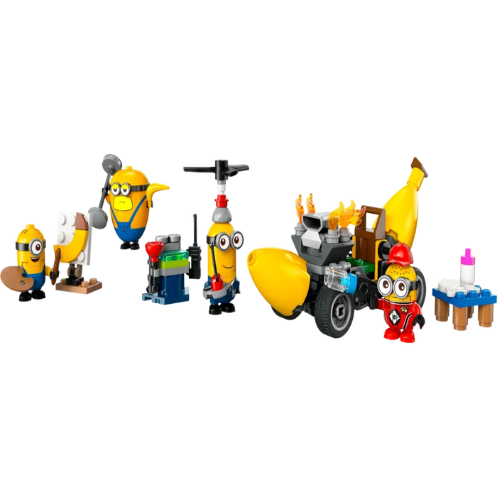 Lego 75580 Despicable Me Minions And Banana Car (136 Pieces)-Construction-LEGO-Toycra