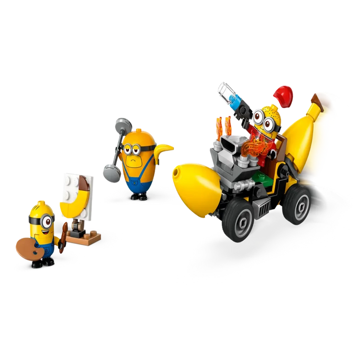 Lego 75580 Despicable Me Minions And Banana Car (136 Pieces)-Construction-LEGO-Toycra