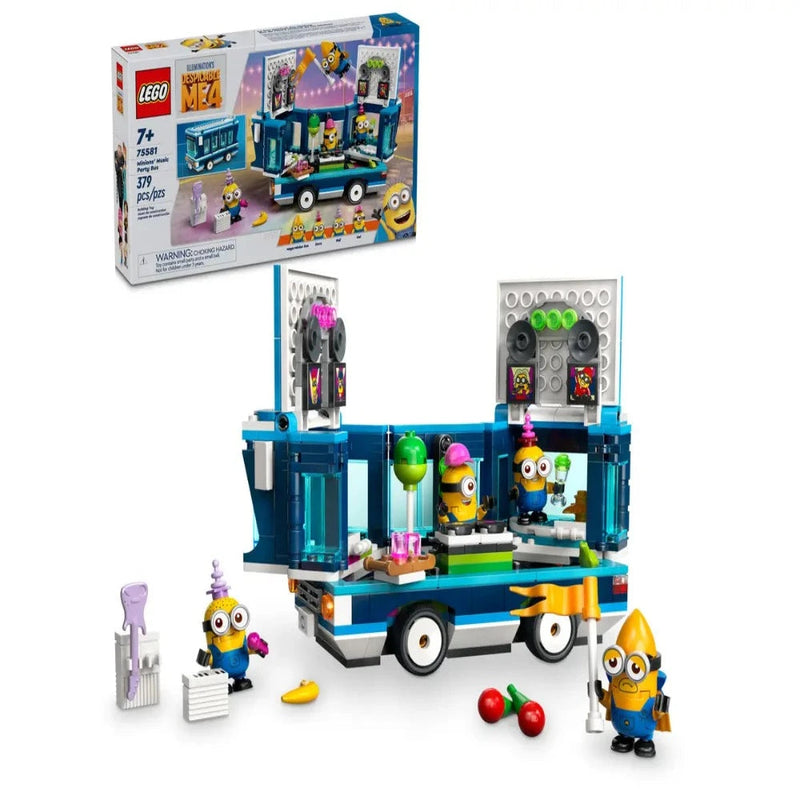 Lego 75581 Despicable Me Minions' Music Party Bus (379 Pieces)