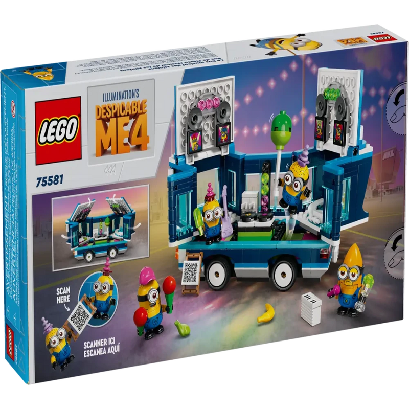 Lego 75581 Despicable Me Minions' Music Party Bus (379 Pieces)