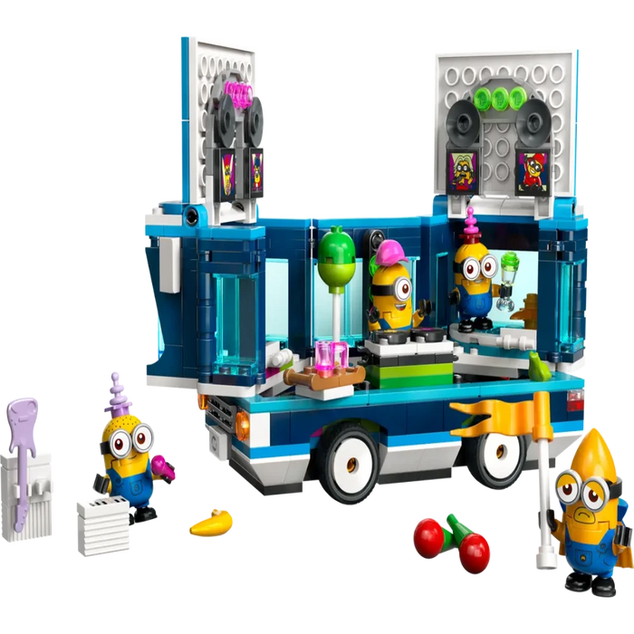 Lego 75581 Despicable Me Minions' Music Party Bus (379 Pieces)-Construction-LEGO-Toycra