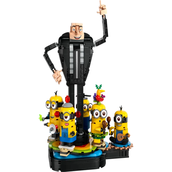 Lego 75582 Despicable Me Brick-Built Gru And Minions (839 Pieces)-Construction-LEGO-Toycra