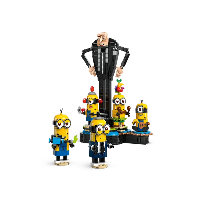 Lego 75582 Despicable Me Brick-Built Gru And Minions (839 Pieces)-Construction-LEGO-Toycra