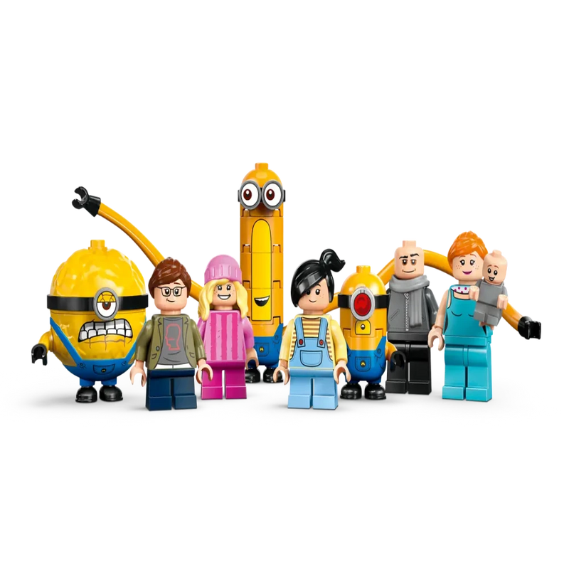 Lego 75583 Despicable Me Minions And Gru's Family Mansion (868 Pieces)