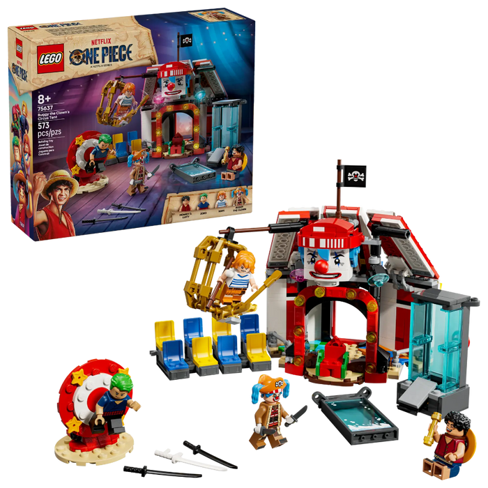 Lego 75637 One Piece Buggy The Clown's Circus Tent (573 Pieces)-Construction-LEGO-Toycra