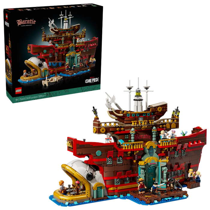 Lego 75640 One Piece The Baratie Floating Restaurant (3402 Pieces)-Construction-LEGO-Toycra