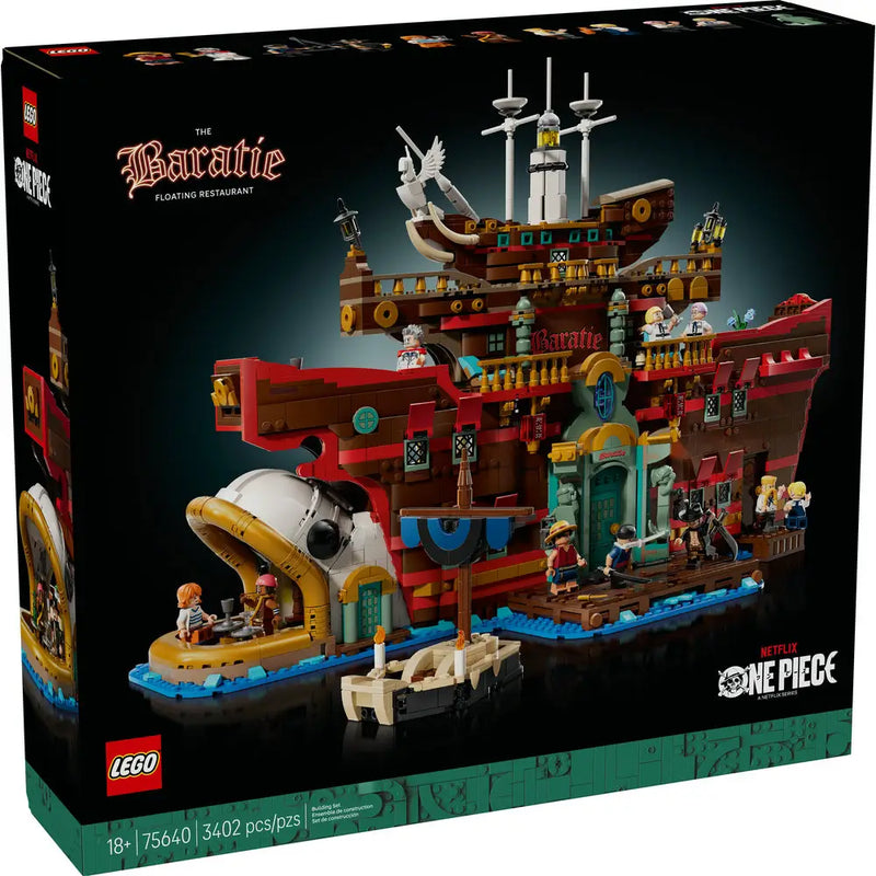 Lego 75640 One Piece The Baratie Floating Restaurant (3402 Pieces)