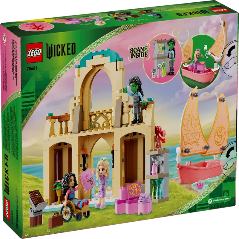 Lego 75681 Wicked Glinda, Elphaba & Nessarose At Shiz University (304 Pieces)