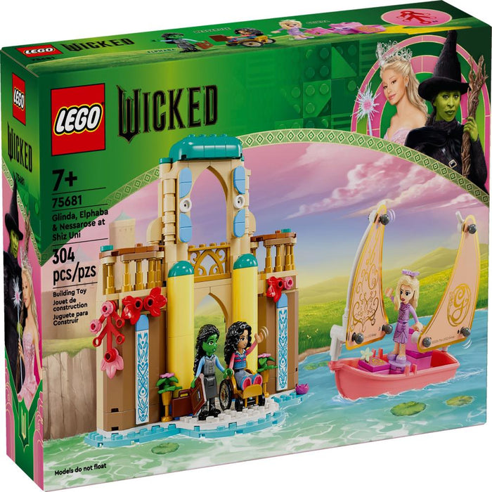 Lego 75681 Wicked Glinda, Elphaba & Nessarose At Shiz University (304 Pieces)-Construction-LEGO-Toycra