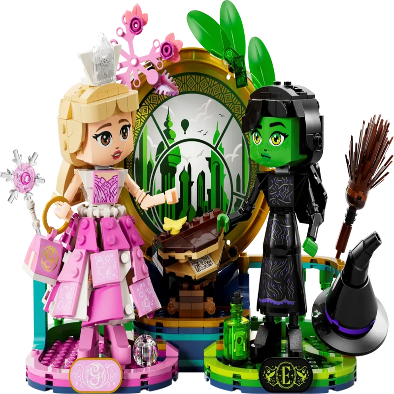 Lego 75682 Wicked Elphaba & Glinda Figures (558 Pieces)