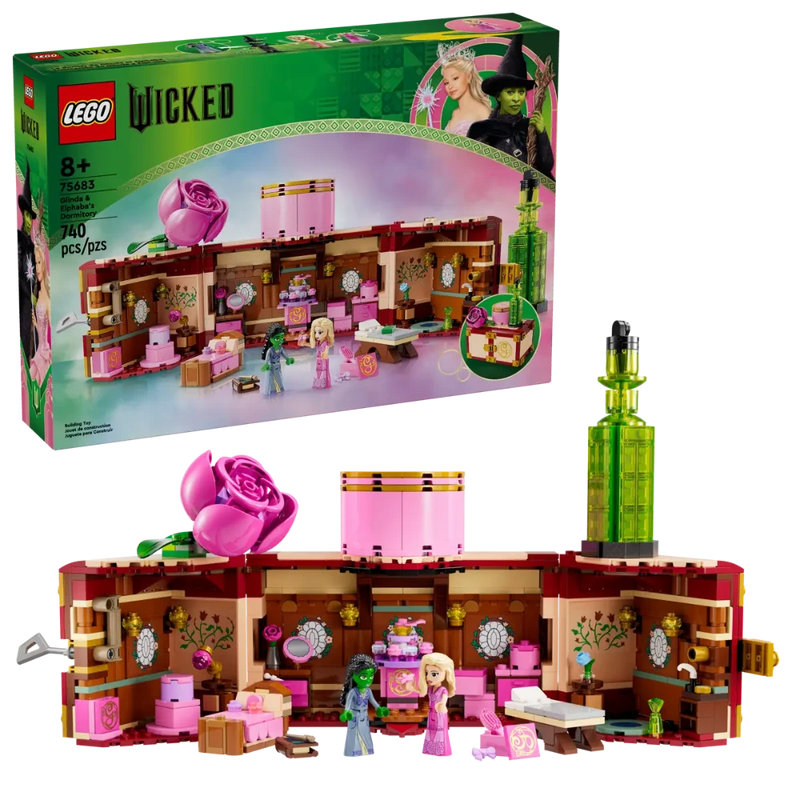 Lego 75683 Wicked Glinda & Elphaba's Dormitory (740 Pieces)