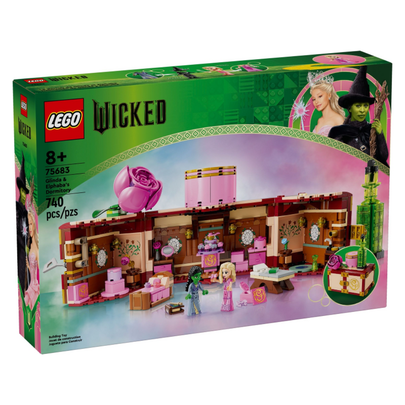 Lego 75683 Wicked Glinda & Elphaba's Dormitory (740 Pieces)