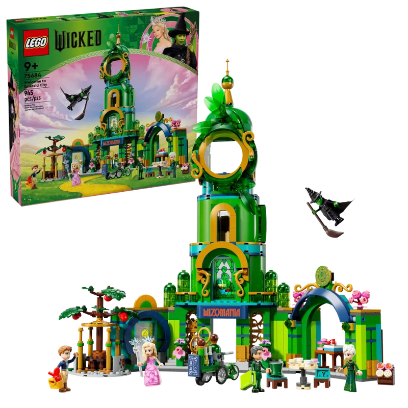 Lego 75684 Wicked Welcome to Emerald City (945 Pieces)