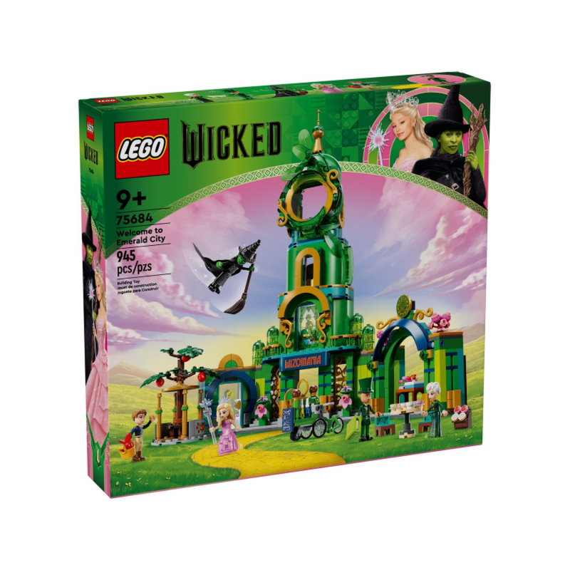 Lego 75684 Wicked Welcome to Emerald City (945 Pieces)