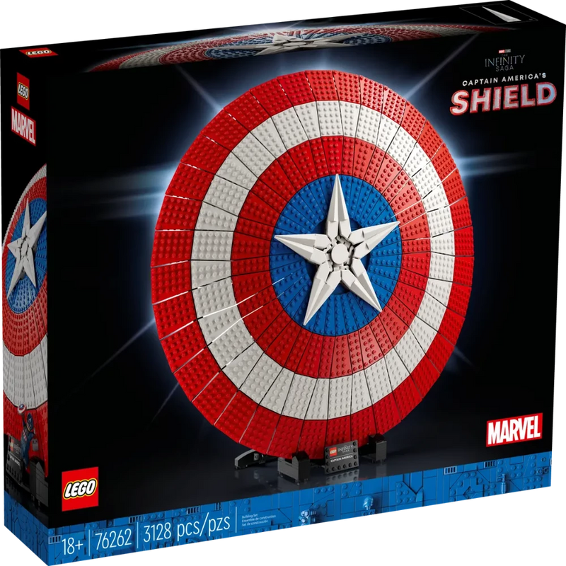 Lego 76262 Marvel Captain America's Shield - 3128 Pieces-Construction-LEGO-Toycra