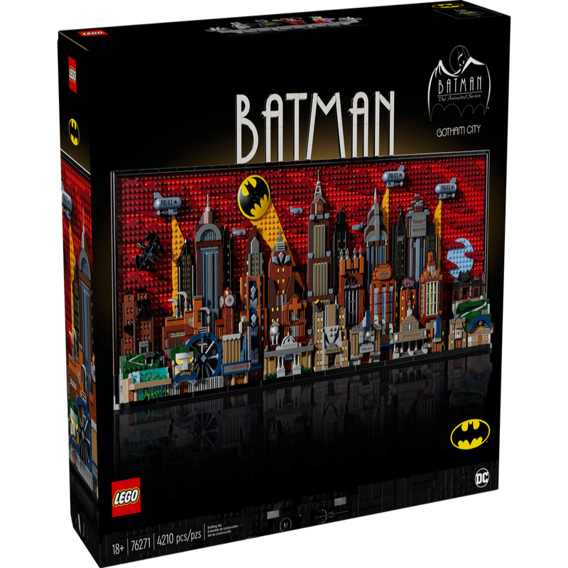 Lego 76271 Super Heroes DC Batman The Animated Series Gotham City (4210 Pieces)