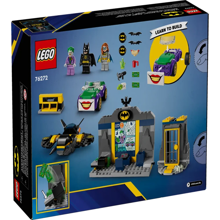 Lego 76272 Super Heroes The Batcave With Batman, Batgirl And The Joker (184 Pieces)-Construction-LEGO-Toycra