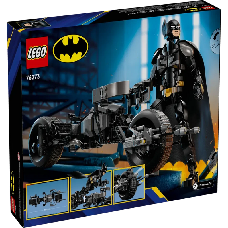 Lego 76273 Super Heroes Batman Construction Figure And The Bat-Pod Bike (713 pIECES)
