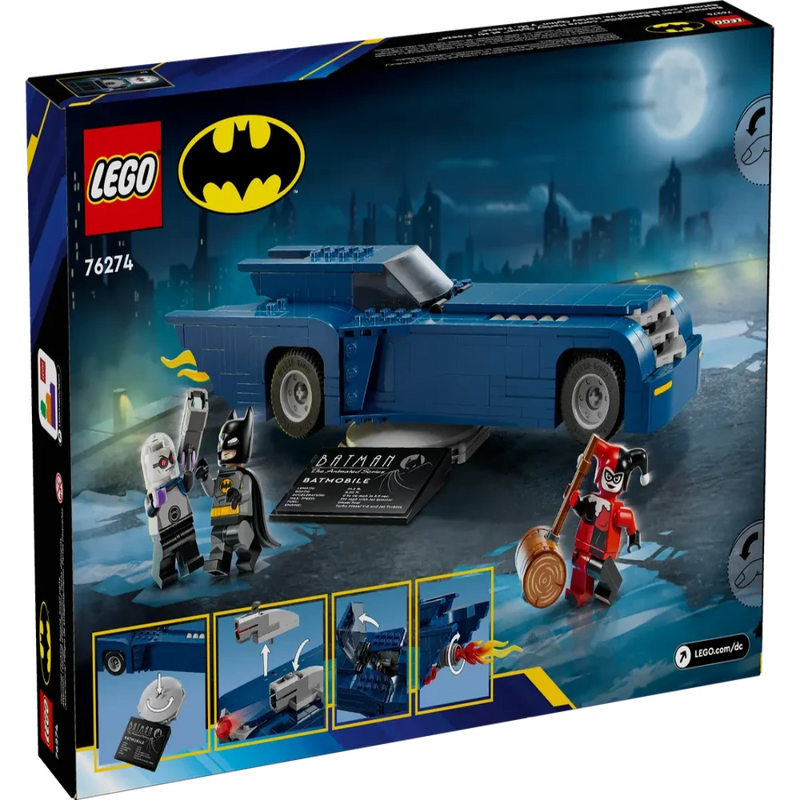 Lego 76274 Super Heroes Batman With The Batmobile Vs. Harley Quinn And Mr. Freeze (435 Pieces)