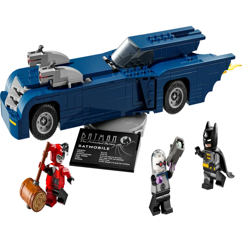 Lego 76274 Super Heroes Batman With The Batmobile Vs. Harley Quinn And Mr. Freeze (435 Pieces)