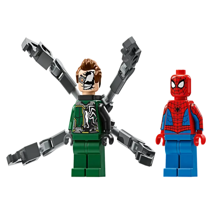 Lego 76275 Marvel Motorcycle Chase : Spider - Man vs. Doc Ock - 77 Pieces-Construction-LEGO-Toycra