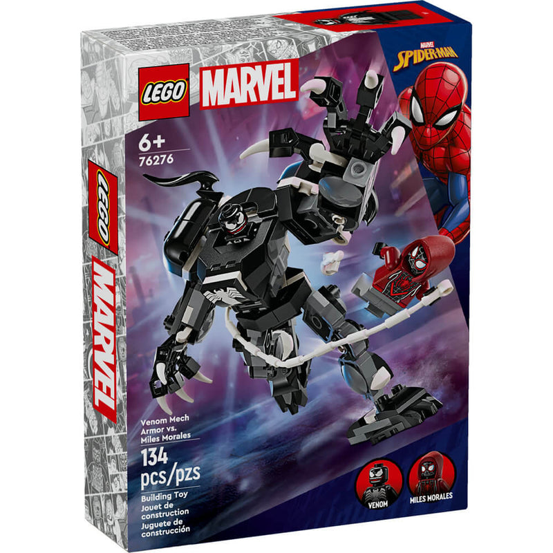 Lego 76276 Marvel Venom Mech Armor vs. Miles Morales - 134 Pieces
