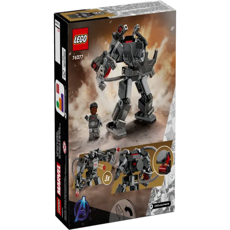 Lego 76277 Marvel War Machine Mech Armor - 154 Pieces