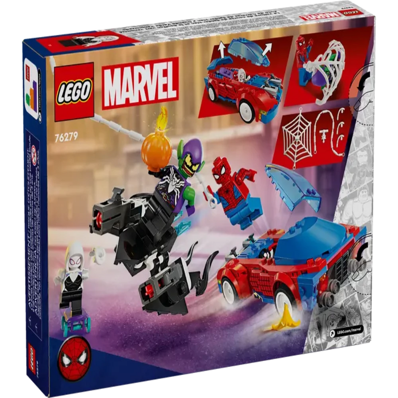 Lego 76279 Marvel Spider-Man Race Car & Venom Green Goblin - 227 Pieces