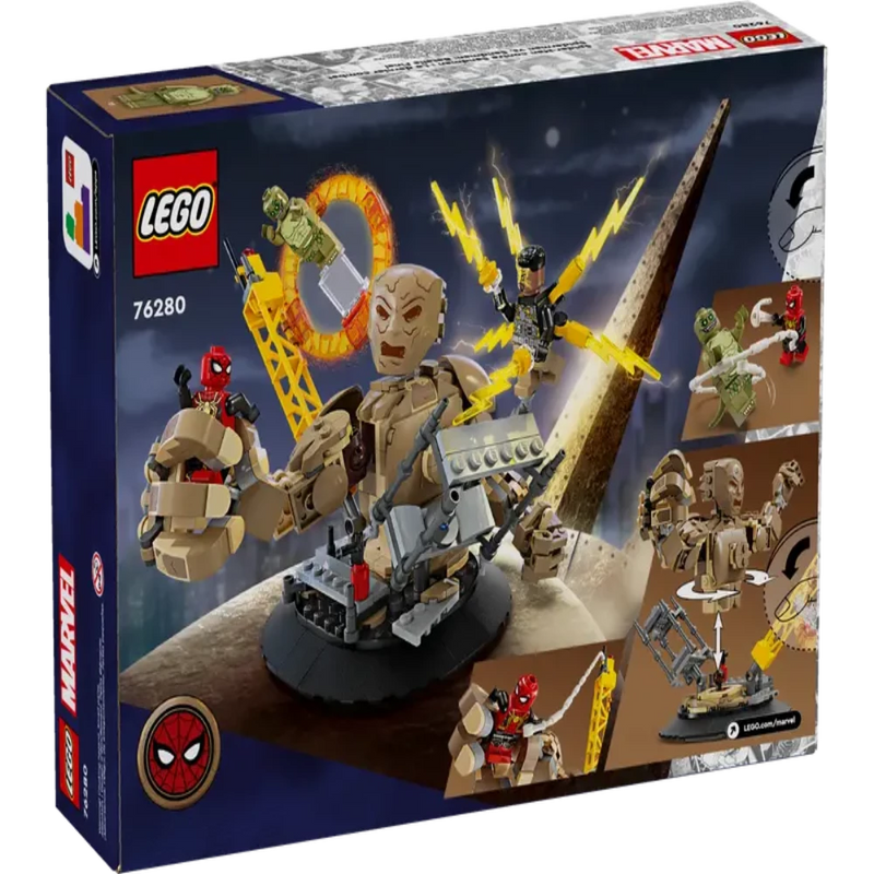 Lego 76280 Marvel Spider-Man vs. Sandman : Final Battle - 347 Pieces