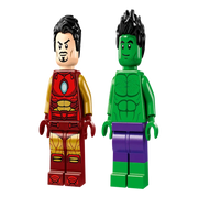 Lego 76287 Marvel Iron Man With Bike And The Hulk (68 Pieces)