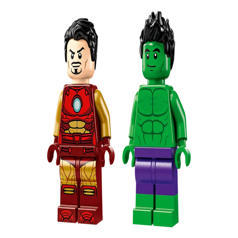 Lego 76287 Marvel Iron Man With Bike And The Hulk (68 Pieces)
