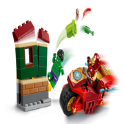 Lego 76287 Marvel Iron Man With Bike And The Hulk (68 Pieces)