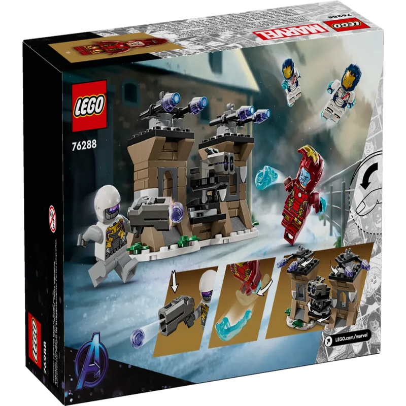 Lego 76288 Super Heroes Marvel Iron Man & Iron Legion Vs. Hydra Soldier (135 Pieces)
