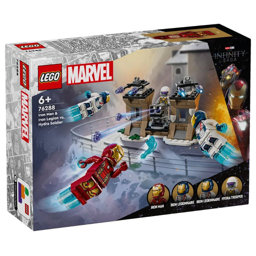 Lego 76288 Super Heroes Marvel Iron Man & Iron Legion Vs. Hydra Soldier (135 Pieces)-Construction-LEGO-Toycra