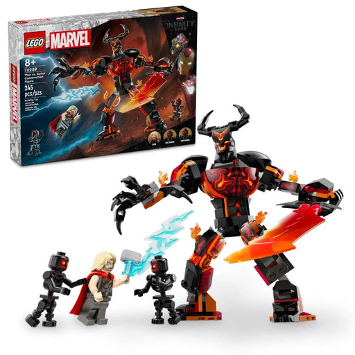 Lego 76289 Super Heroes Marvel Thor vs. Surtur Construction Figure (245 Pieces)-Construction-LEGO-Toycra