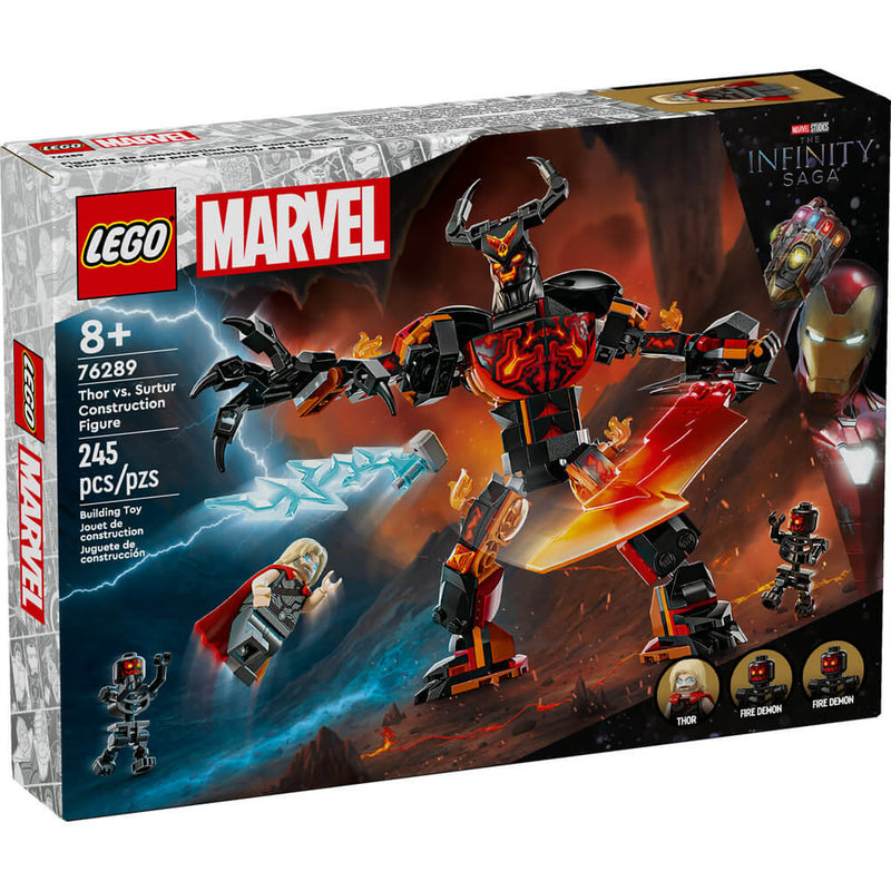 Lego 76289 Super Heroes Marvel Thor vs. Surtur Construction Figure (245 Pieces)