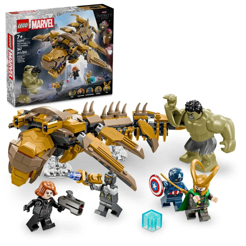 Lego 76290 Super Heroes Marvel The Avengers vs. The Leviathan (347 Pieces)