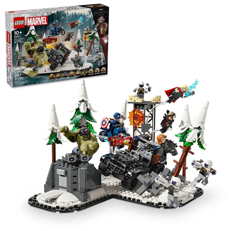 Lego 76291 Super Heroes Marvel The Avengers Assemble Age of Ultron (613 Pieces)