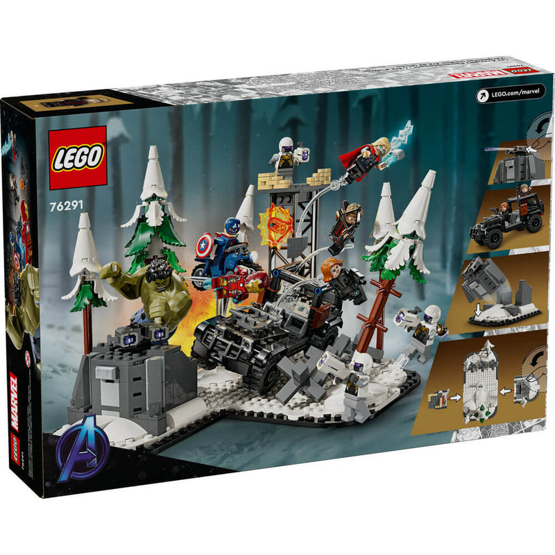 Lego 76291 Super Heroes Marvel The Avengers Assemble Age of Ultron (613 Pieces)