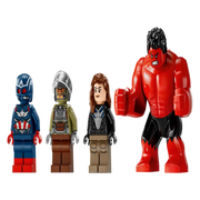 Lego 76292 Super Heroes Marvel Captain America Vs. Red Hulk Battle (223 Pieces)