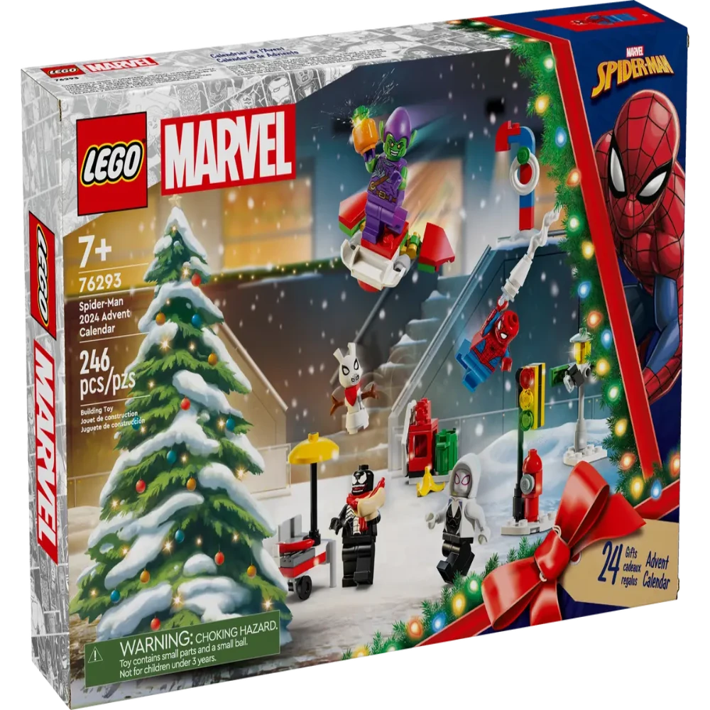 Lego 76293 Marvel Spider-Man 2024 Advent Calendar (246 Pieces)