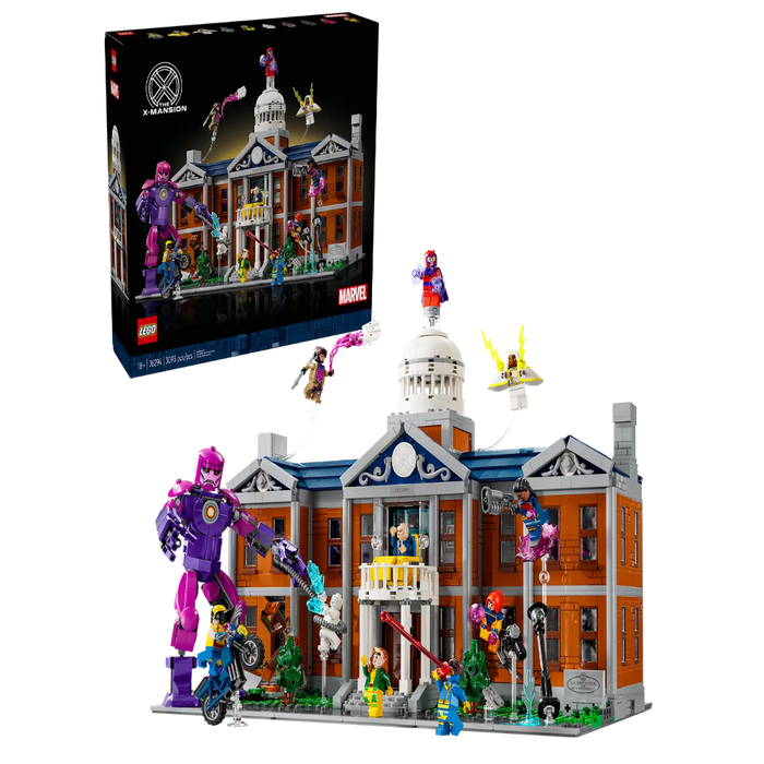 Lego 76294 Super Heroes Marvel X-Men: The X-Mansion (3093 Pieces)-Construction-LEGO-Toycra