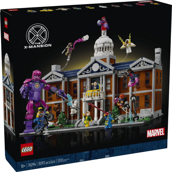 Lego 76294 Super Heroes Marvel X-Men: The X-Mansion (3093 Pieces)-Construction-LEGO-Toycra