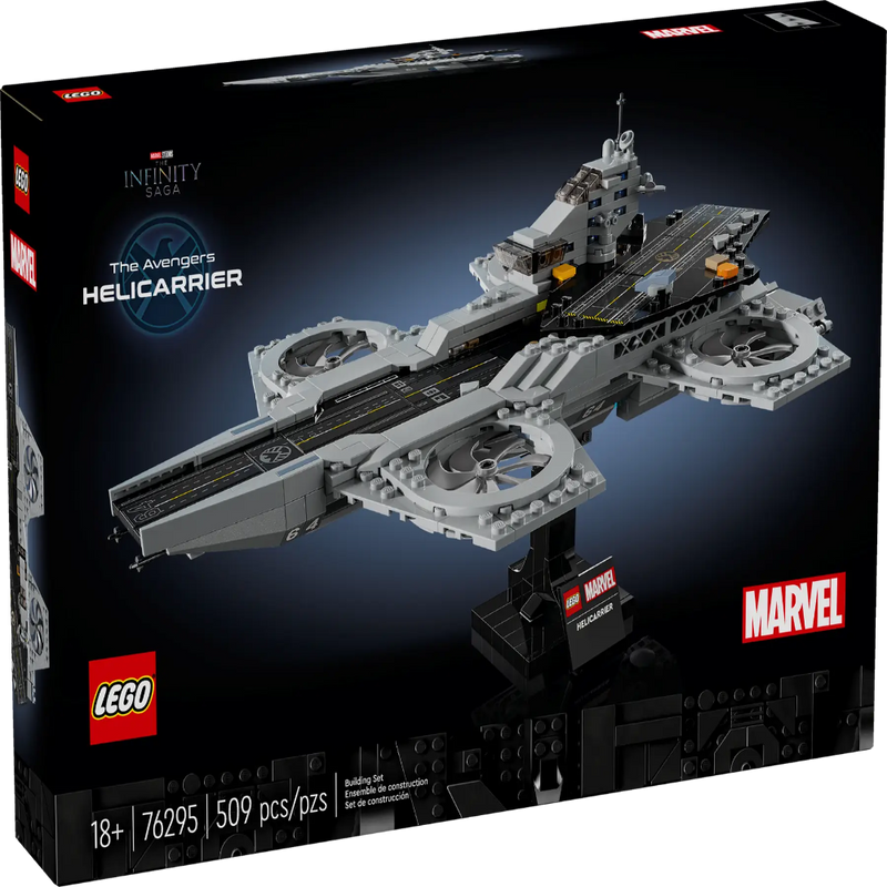 Lego 76295 Marvel The Avengers Helicarrier (509 Pieces)