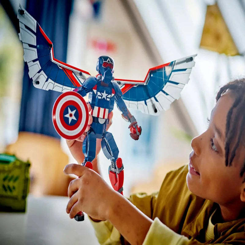 Lego 76296 Super Heroes Marvel New Captain America Construction Figure (359 Pieces)