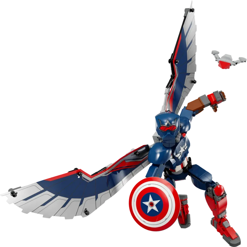 Lego 76296 Super Heroes Marvel New Captain America Construction Figure (359 Pieces)