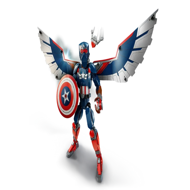 Lego 76296 Super Heroes Marvel New Captain America Construction Figure (359 Pieces)